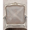 Paire de Fauteuils Cannés de style Régence – Bois Peint – 19ème 23