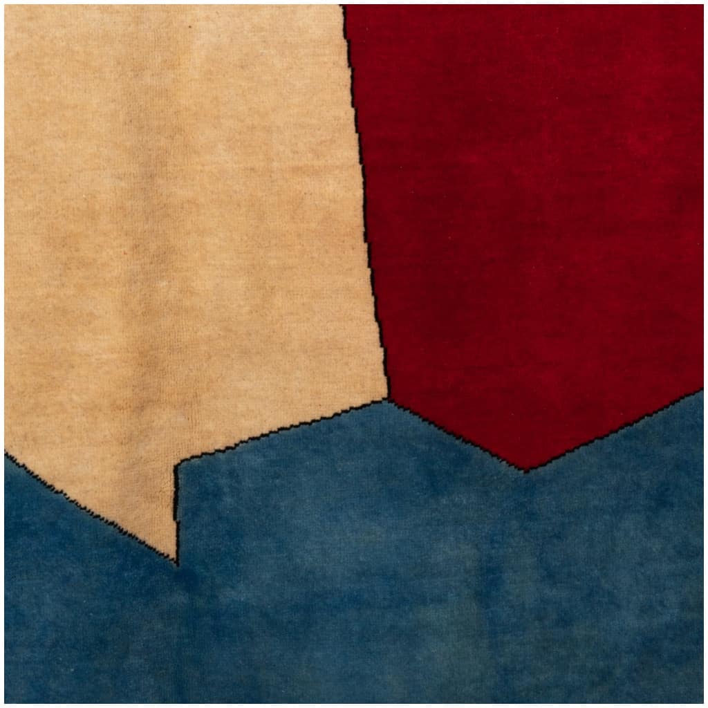 Tapis, ou tapisserie, inspiré par Poliakoff. Travail contemporain 5