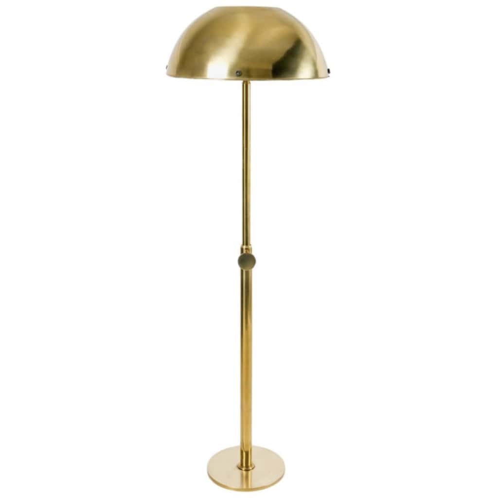 1970 Brass floor lamp by Florian Schulz 6