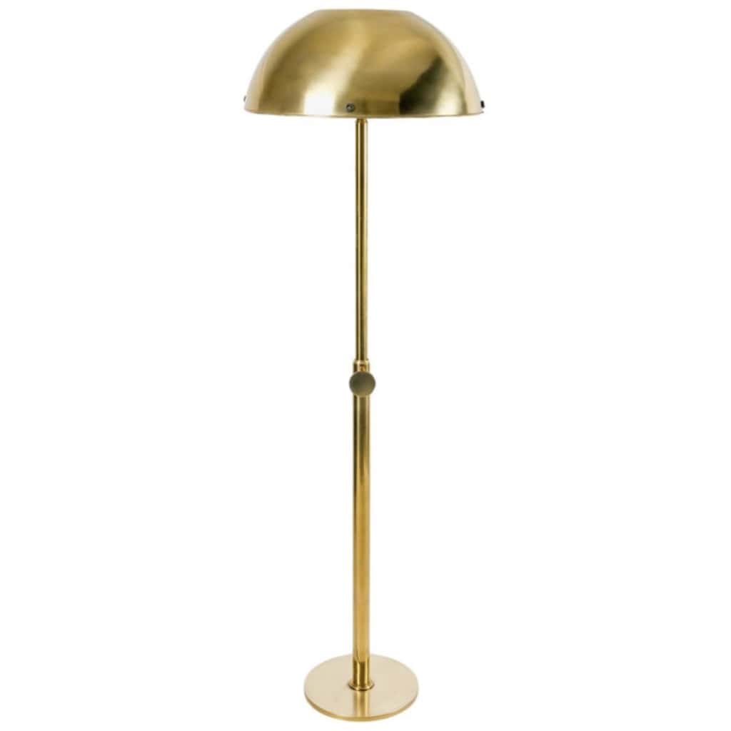 1970 Lampadaire en laiton de Florian Schulz 6