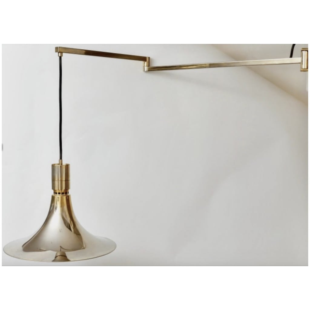 1960 Adjustable wall lamp by Franco Albini & Franca Helg for Sirrah 4