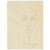« Le Faune Rêveur » Lithographie, Jean Cocteau, 1950. 9