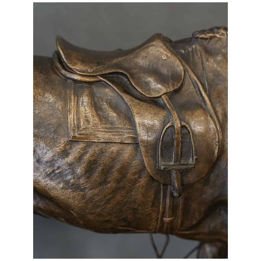 Sculpture – Cheval De Course , Pierre – Jules Mêne (1810-1879) – Bronze 7