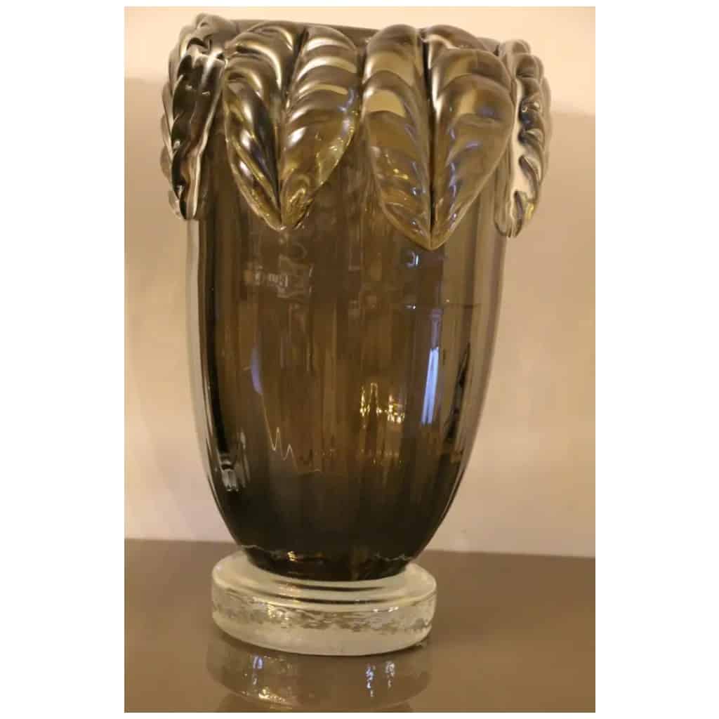 Vases en verre de Murano de couleur fumée du 21ème siècle par Costantini 16