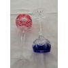 6 grands verres exceptionnels en cristal de couleur ROEMER 22