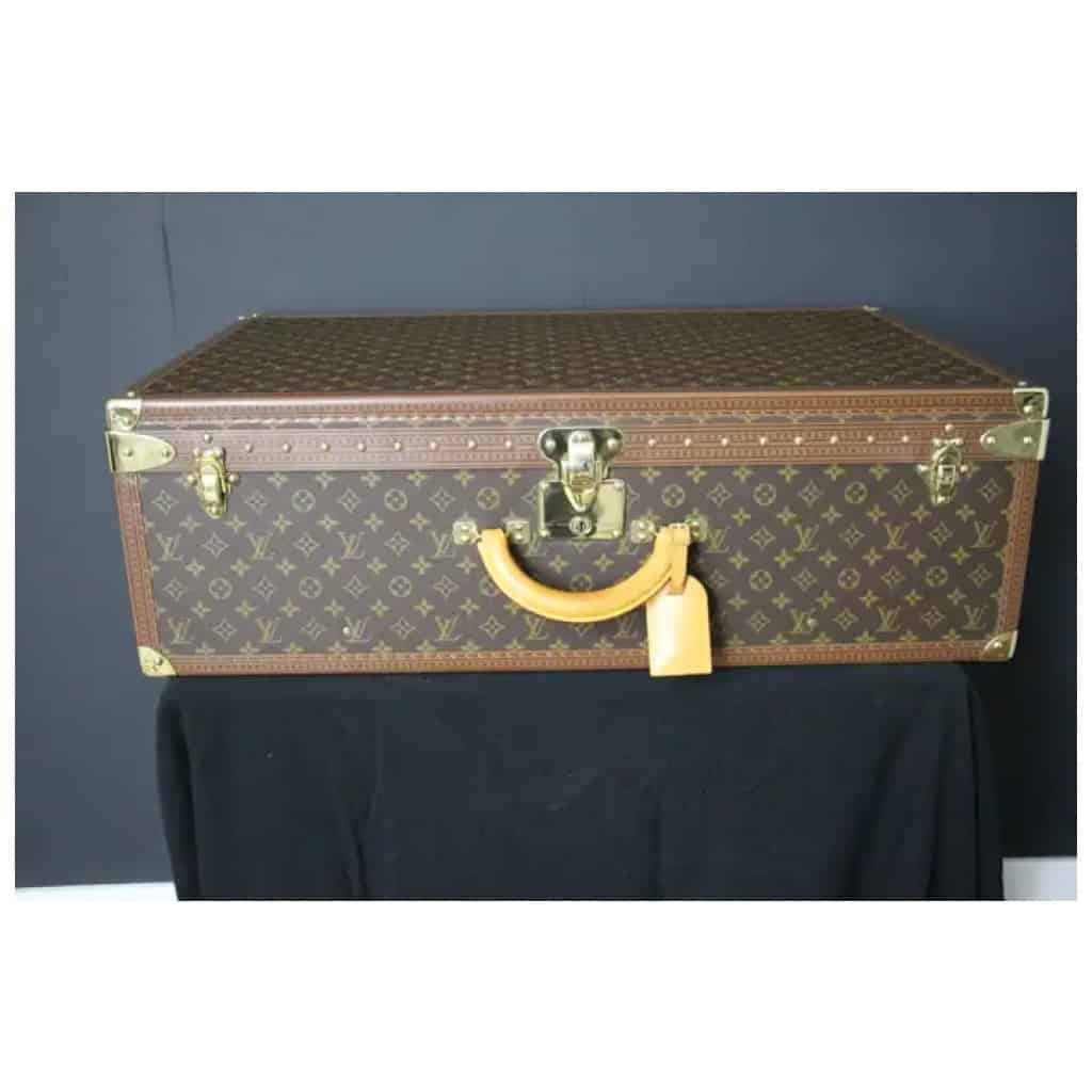 Louis Vuitton trunk, Louis Vuitton suitcase, Louis Vuitton steam trunk, Alzer  80 - Les Puces de Paris Saint-Ouen
