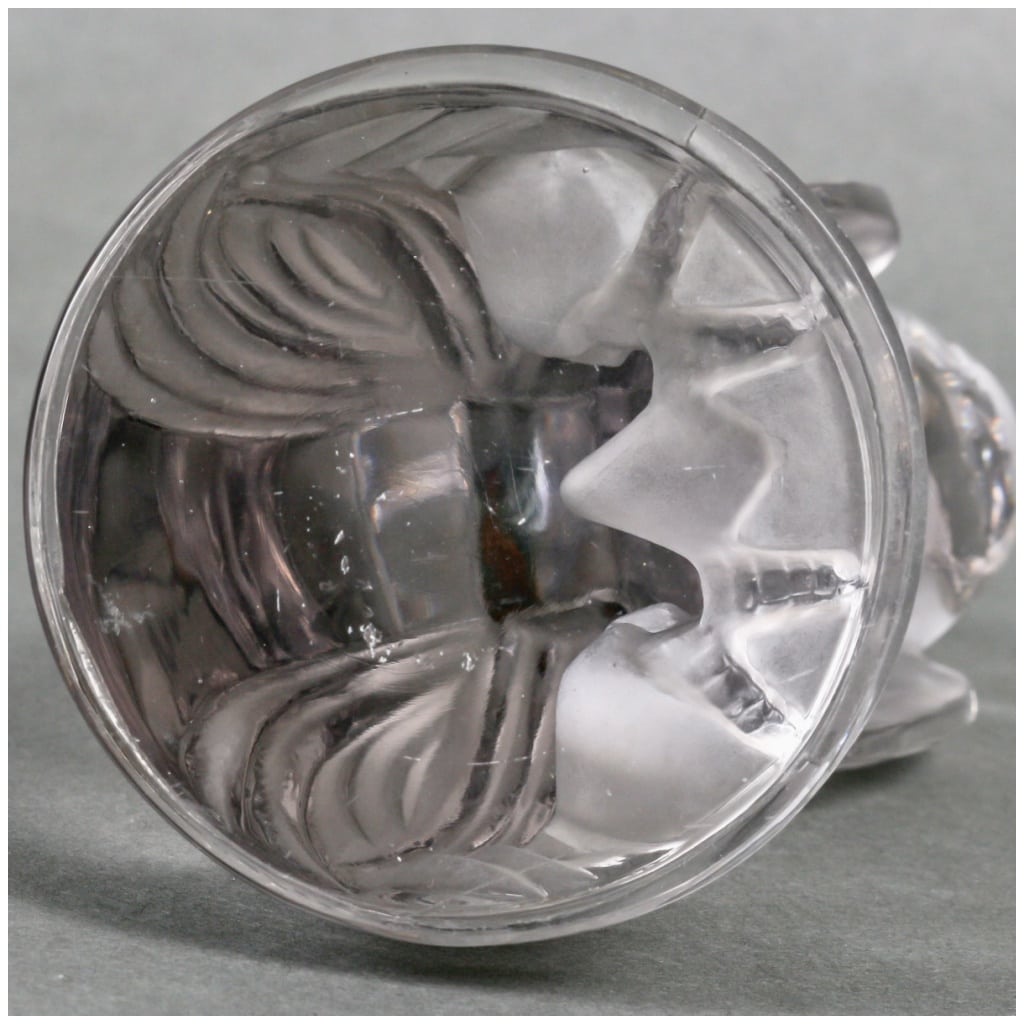 1929 René Lalique – Automotive Mascot Rooster Houdan White Glass 11
