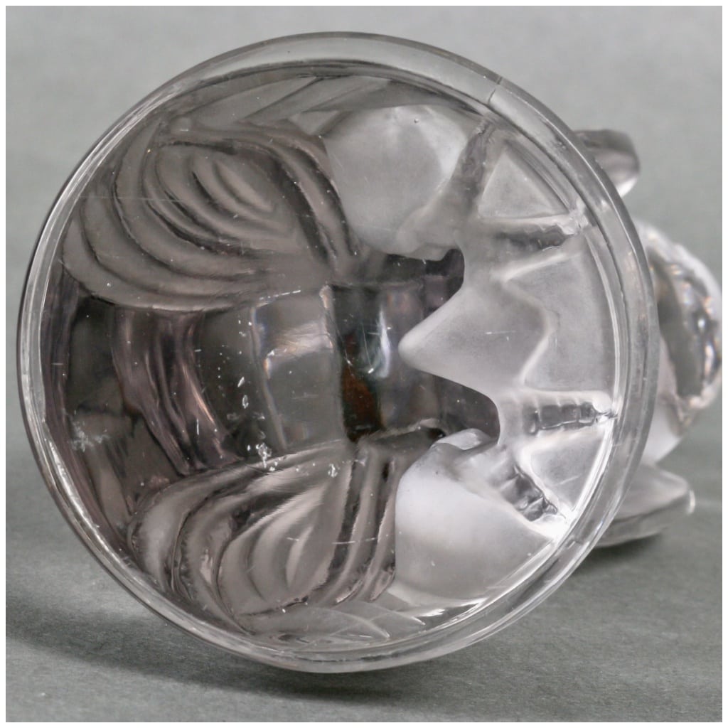 1929 René Lalique – Mascotte Automobile Coq Houdan Verre Blanc 11