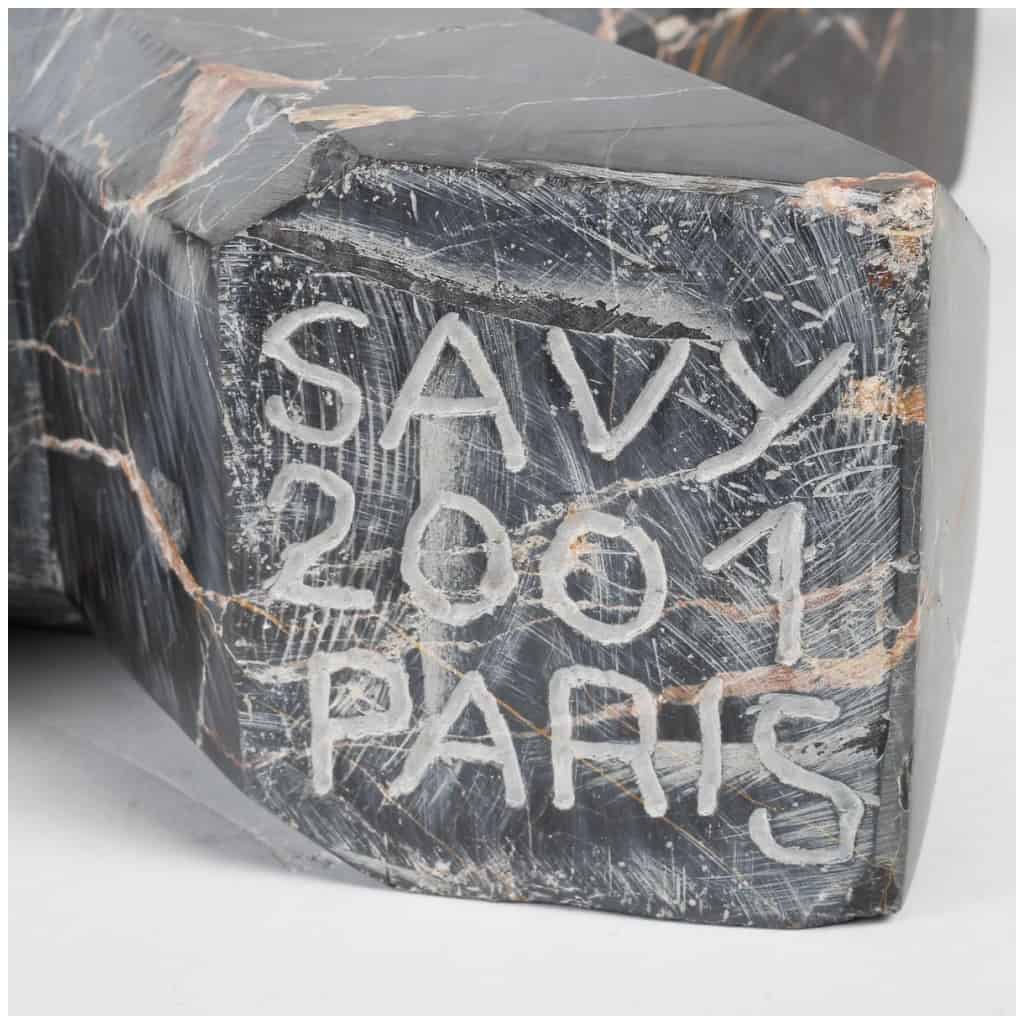 Sculpture en marbre par Savy 6