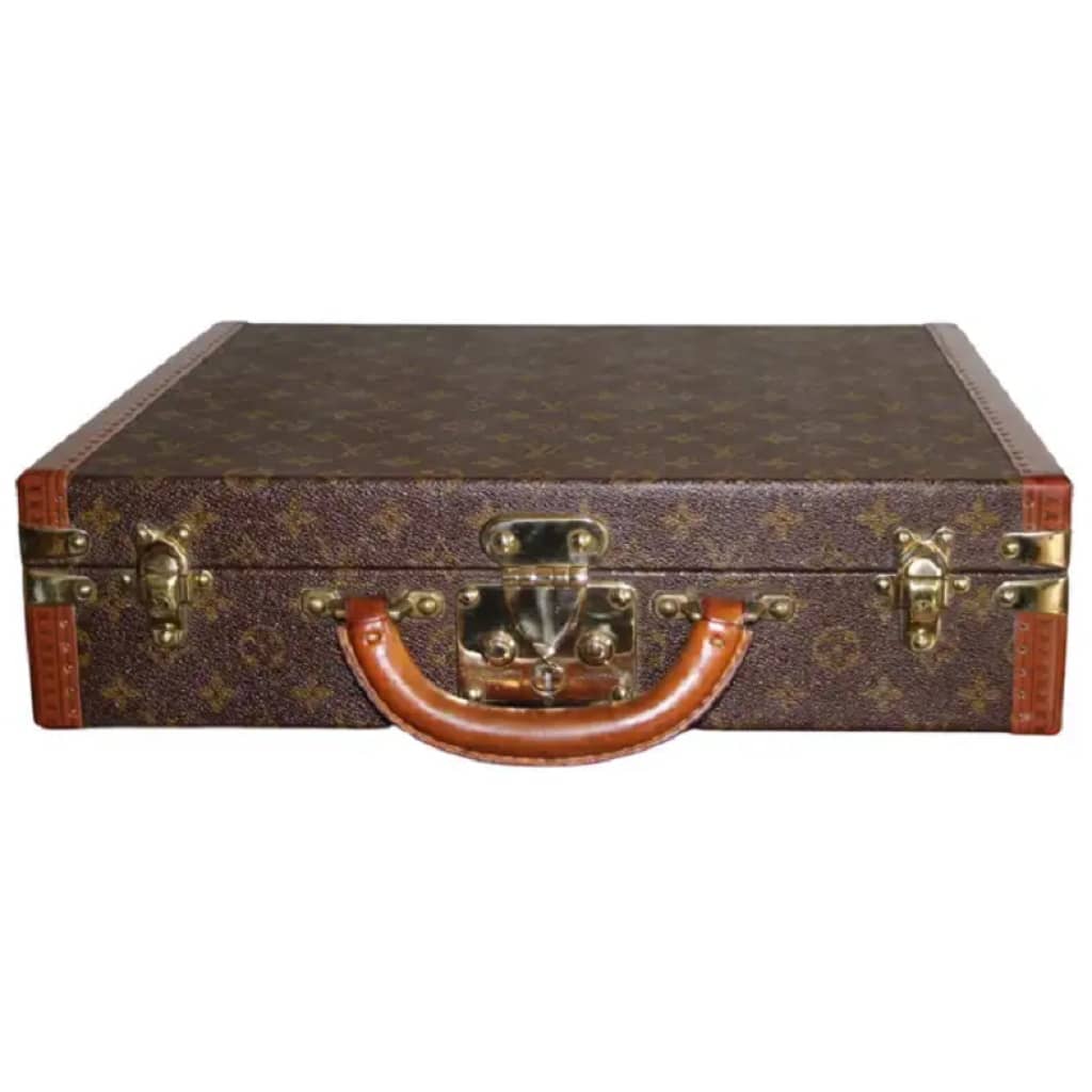 Louis Vuitton Monogram Briefcase, Louis Vuitton President Case, Vuitton  Briefcase - Les Puces de Paris Saint-Ouen