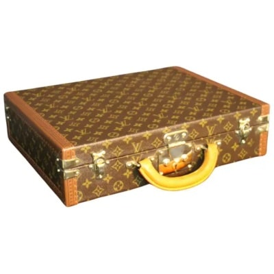 Mallette Louis Vuitton en toile monogrammée, année 80