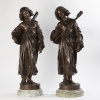 Alexandre Falguière (1831-1900), Mignon, bronze et marbre, XIXe 15