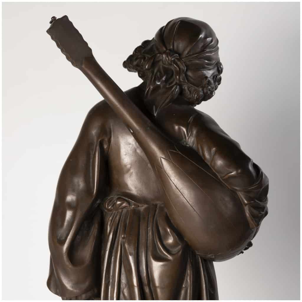 Alexandre Falguière (1831-1900), Mignon, bronze et marbre, XIXe 13