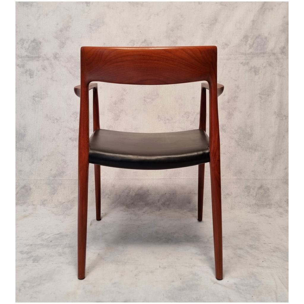 Fauteuil Modèle 57 – Niels Otto Moller pour JL Møller – Teck – Ca 1960 6