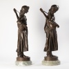 Alexandre Falguière (1831-1900), Mignon, bronze et marbre, XIXe 19