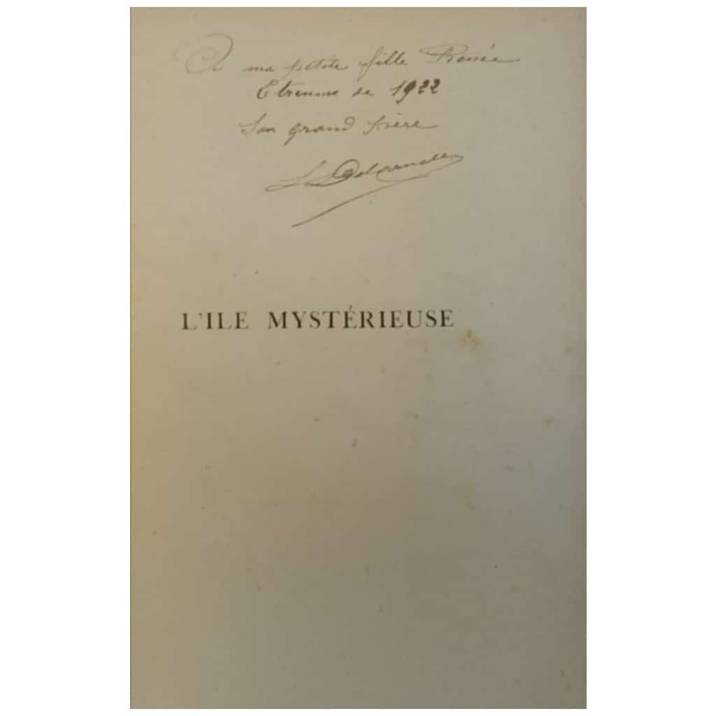 L’ÎLE MYTERIEUSE. JULES VERNE. Édition Hetzel 1921 5