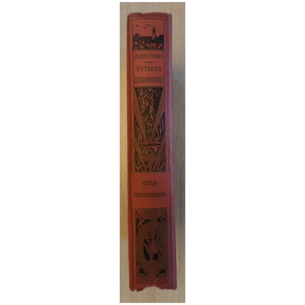 L’ÎLE MYTERIEUSE. JULES VERNE. Édition Hetzel 1921 6