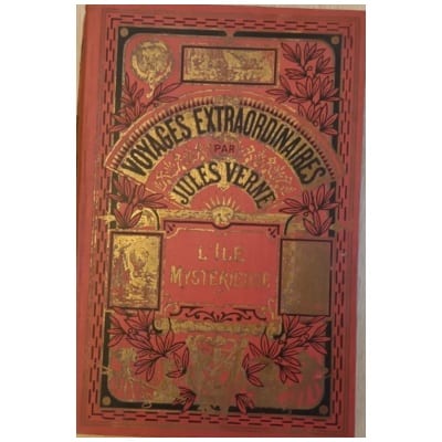 L’ÎLE MYTERIEUSE. JULES VERNE. Édition Hetzel 1921