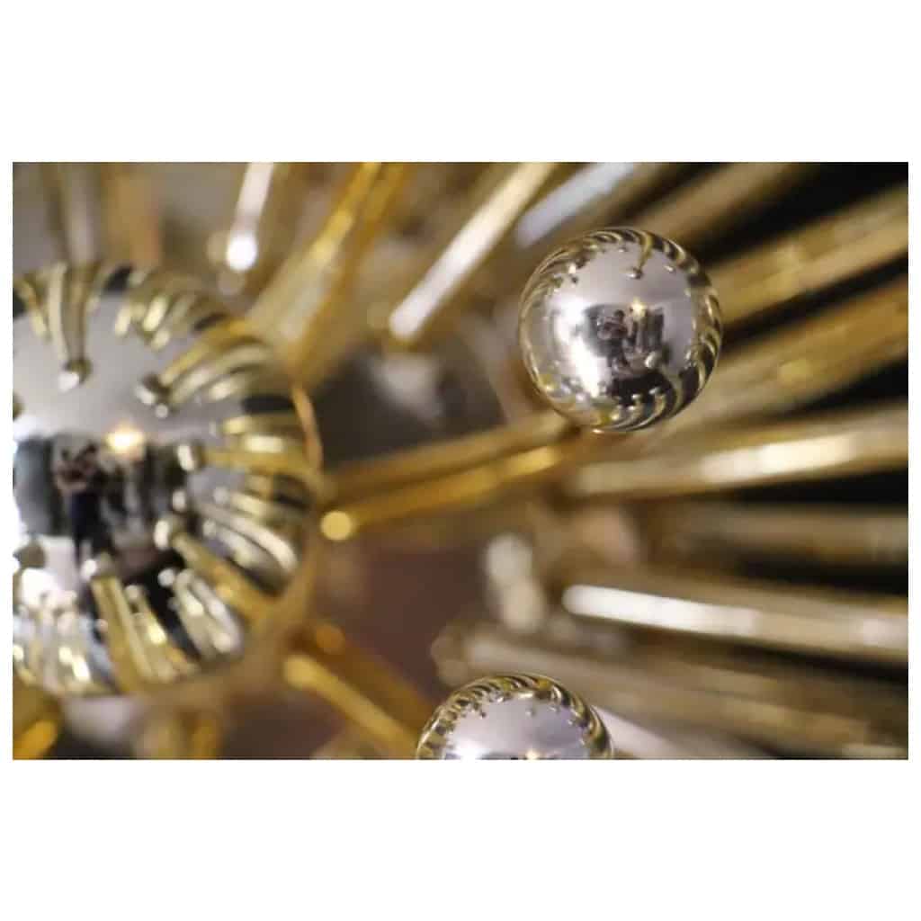Appliques, plafonniers ou lampes Pistillo dorés de 60 cm de Valenti Milano 6