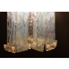 Lustre long modèle Laguna irisé, moderne du milieu du siècle dernier, par Fratelli Toso 30