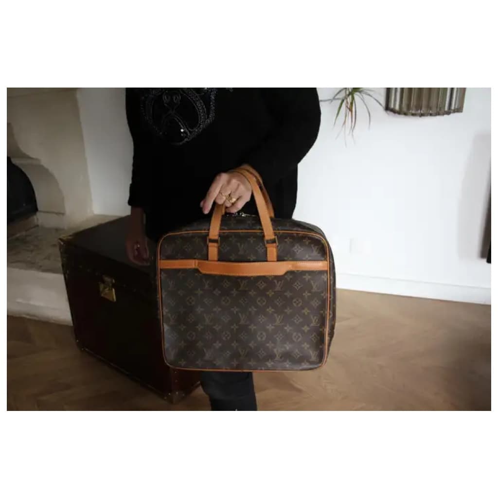 Louis Vuitton monogram briefcase 9