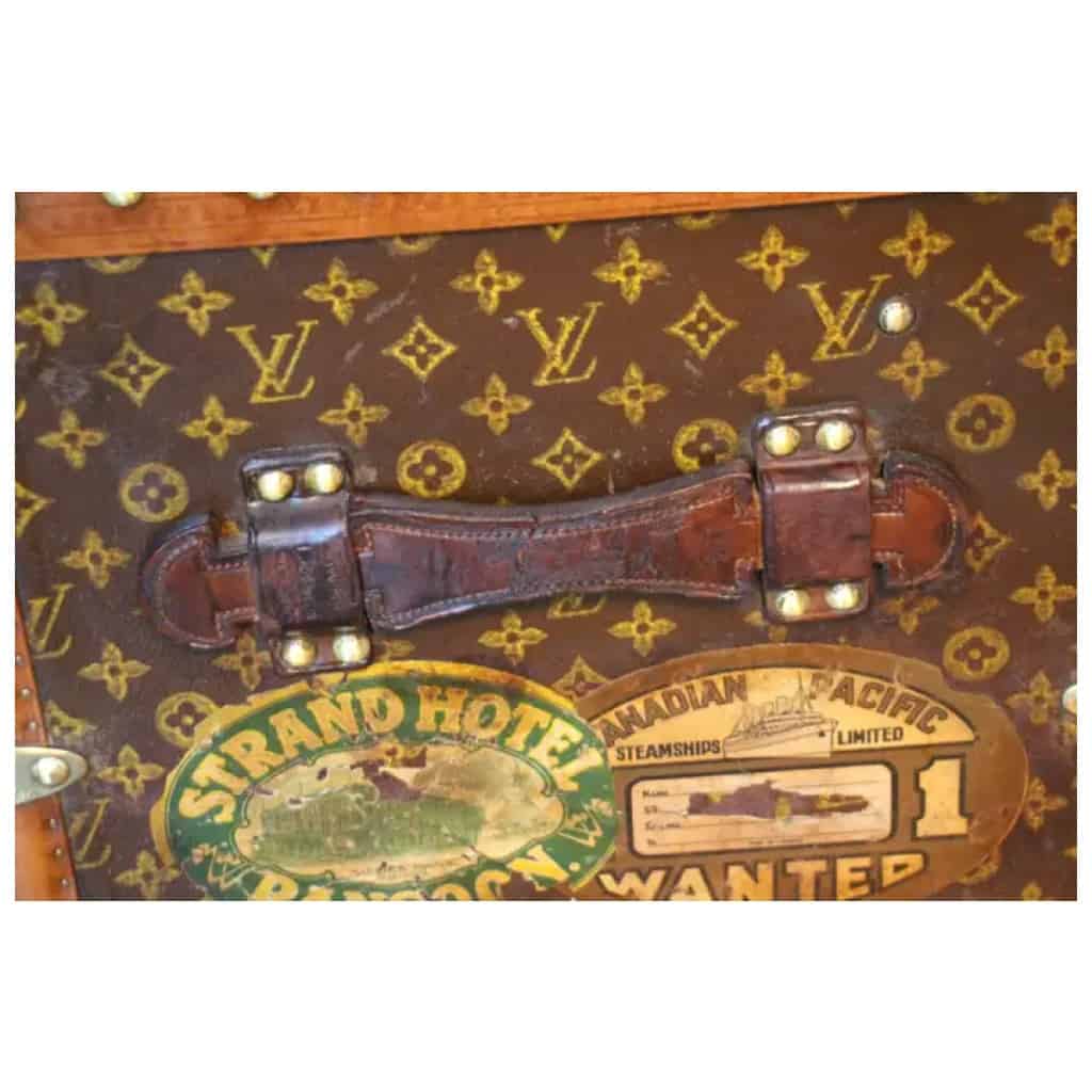 Malle à chaussures Louis Vuitton, Malle Louis Vuitton, Malle à vapeur Louis Vuitton 60 cm 8