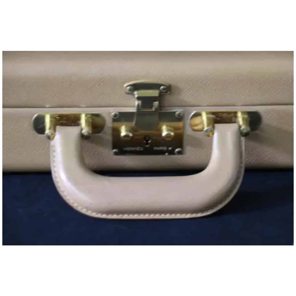 Hermès beige leather briefcase, Hermès attaché case, Hermès 13 bag