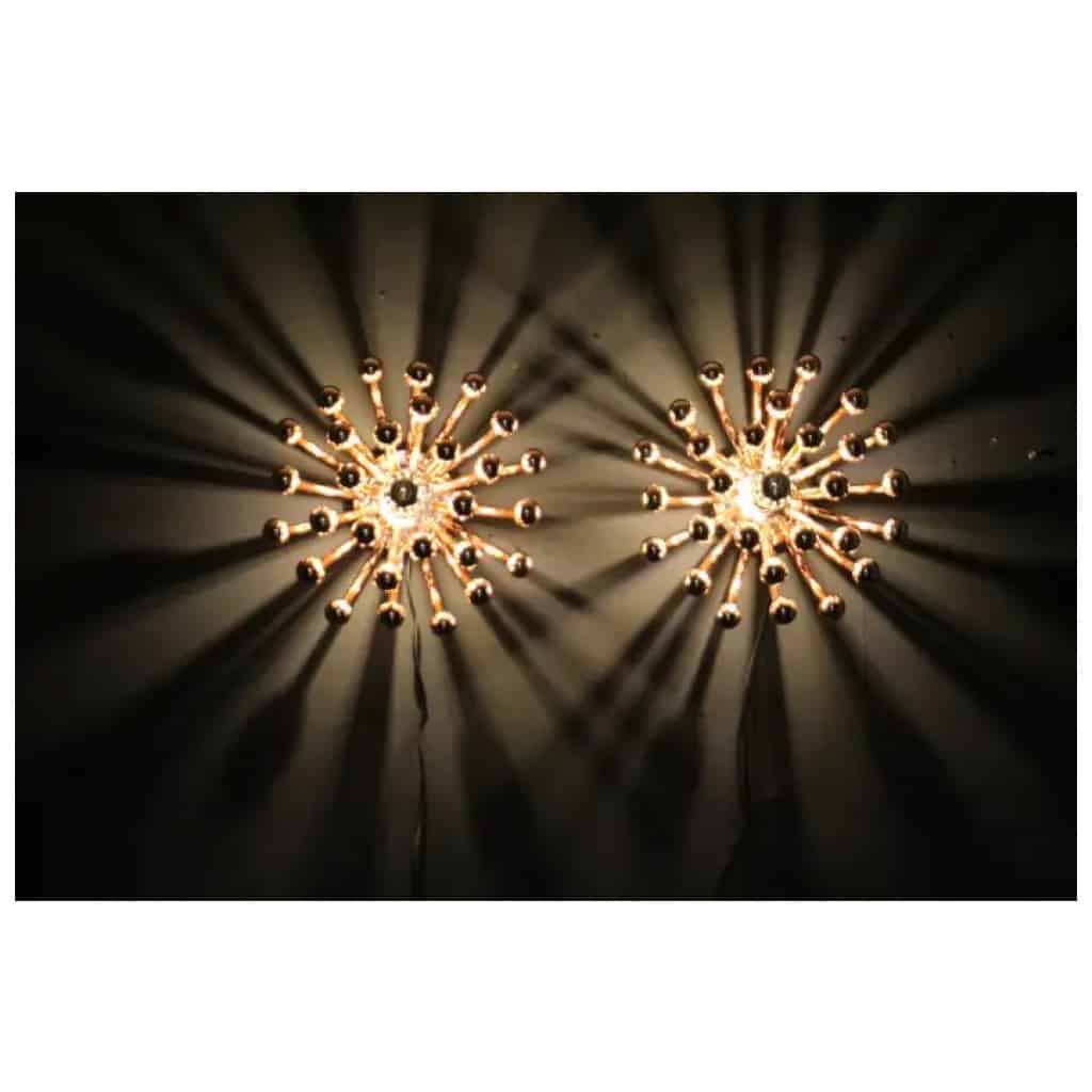 Appliques, plafonniers ou lampes Pustillo or rose de 31 cm par Valenti Milano 4