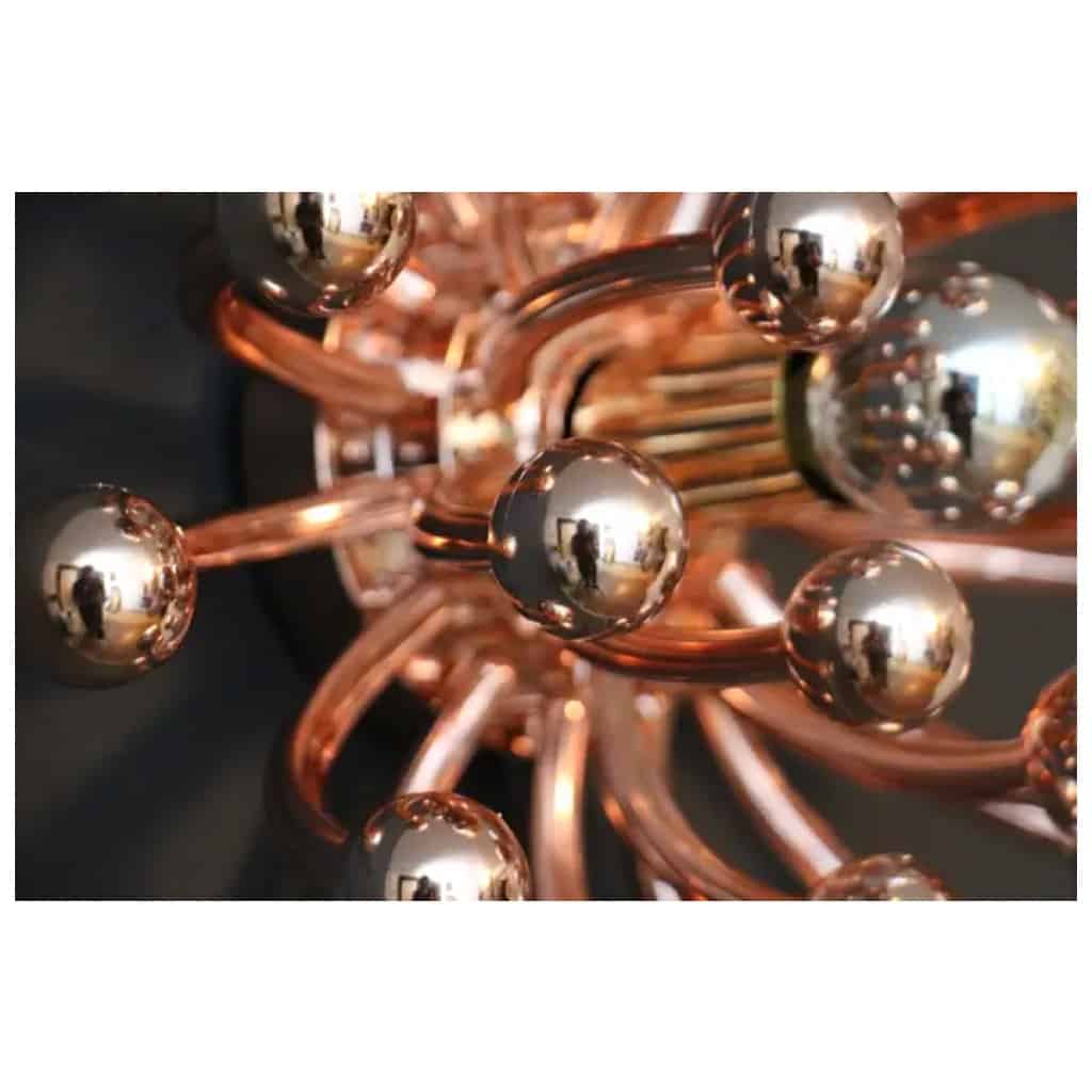 Wall lights, ceiling lights or Pustillo lamps rose gold 31 cm by Valenti Milano 12