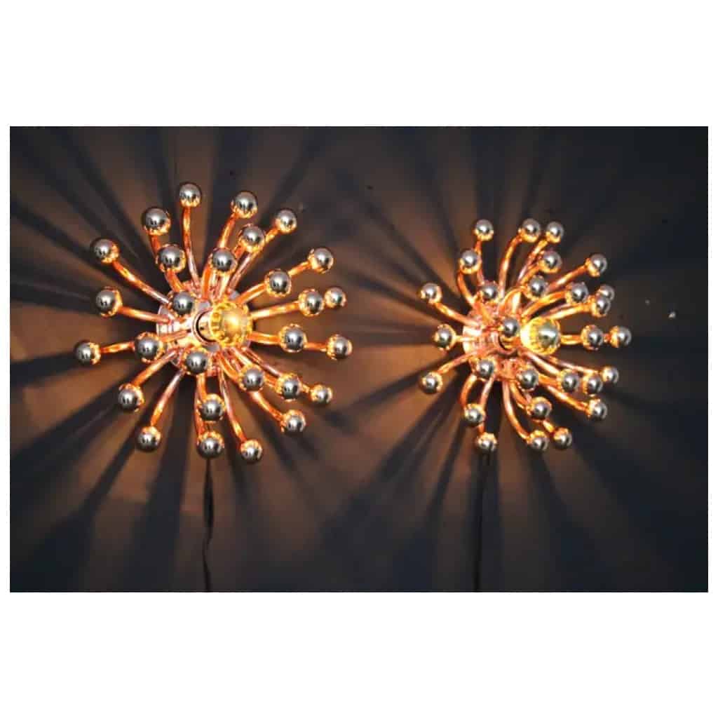 Wall lights, ceiling lights or Pustillo lamps rose gold 31 cm by Valenti Milano 19