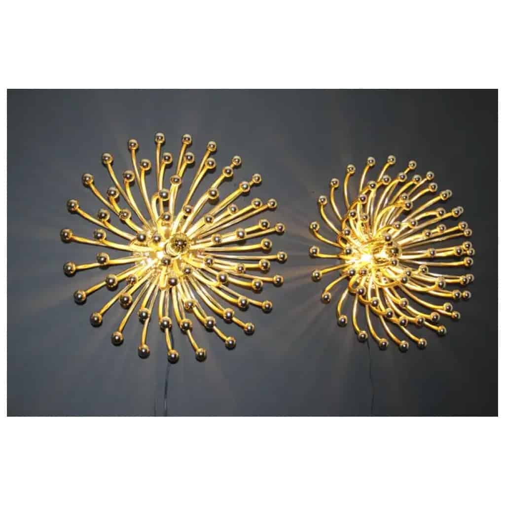 Valenti Milano 60 18 cm gold wall, ceiling or Pistillo lamps