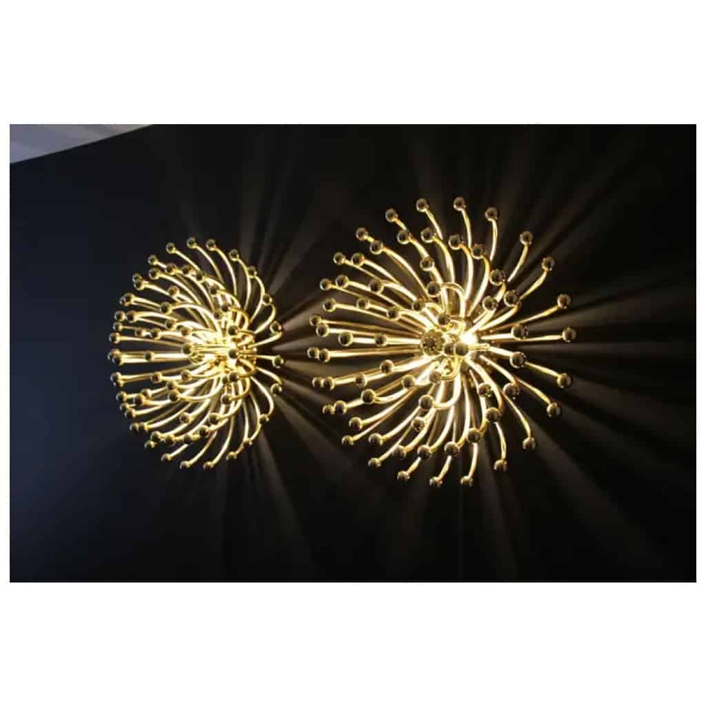 Valenti Milano 60 16 cm gold wall, ceiling or Pistillo lamps