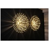 Appliques, plafonniers ou lampes Pistillo dorés de 60 cm de Valenti Milano 33
