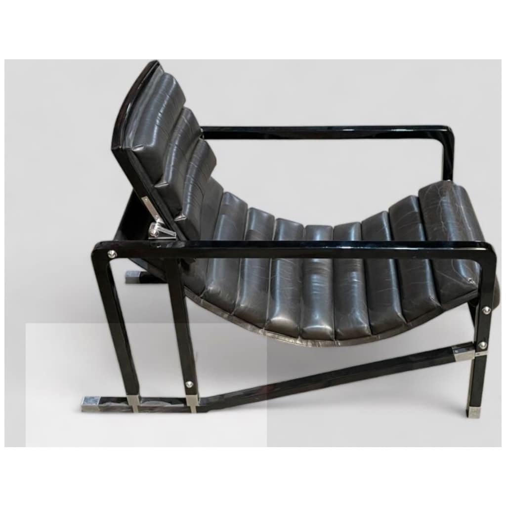 Paire de fauteuils « Transat »,modèle original créé circa 1926 4