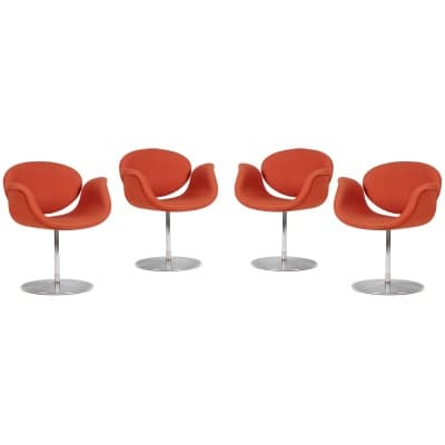 Pierre Paulin pour Artifort, Série de fauteuils « Tulipe », années 1980