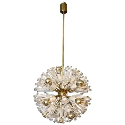 45 cm Sputnik chandelier by Emil Stejnar for Nikoll