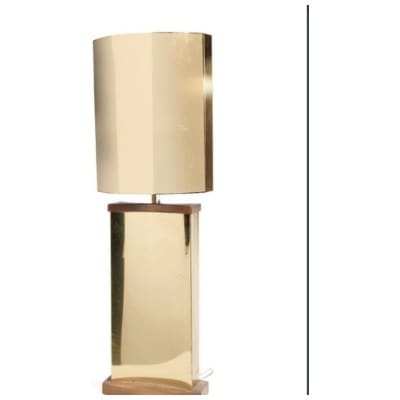 Importante lampe dans le goût de Curtis GERE