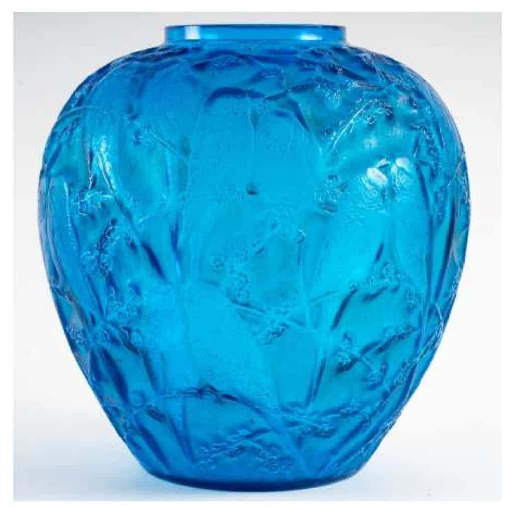 René Lalique (1860-1945) – Vase Aux «perruches» 9