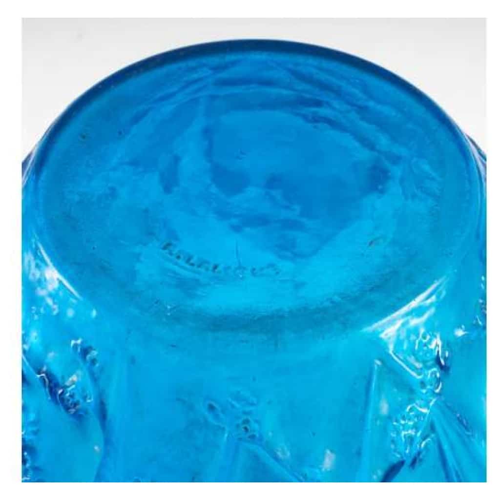 René Lalique (1860-1945) – Vase Aux «perruches» 4