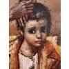 B. Locca (1926 – 1997) – Portrait – Huile Sur Toile – 1971 18