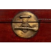 Malle antique chinoise en cuir 17