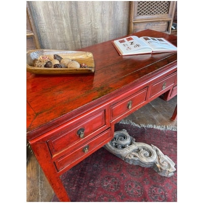 Magnifique bureau ancien chinoi 3