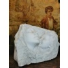 « mère et son enfant » sculpture en marbre 10