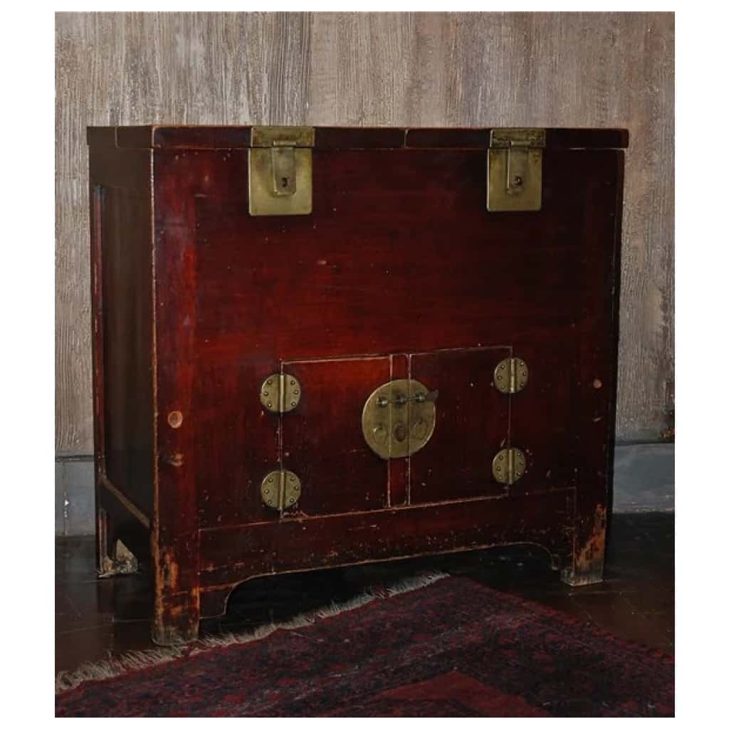 Buffet antique chinois 2 portes + 2 trappes 4