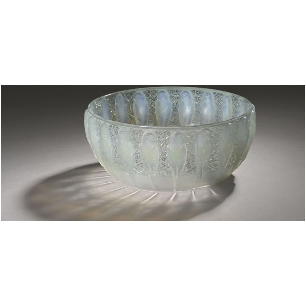 René LALIQUE – Coupe « Perruches », 1931 4