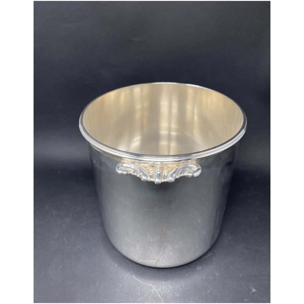 Puiforcat, Silver Metal Champagne Bucket 4