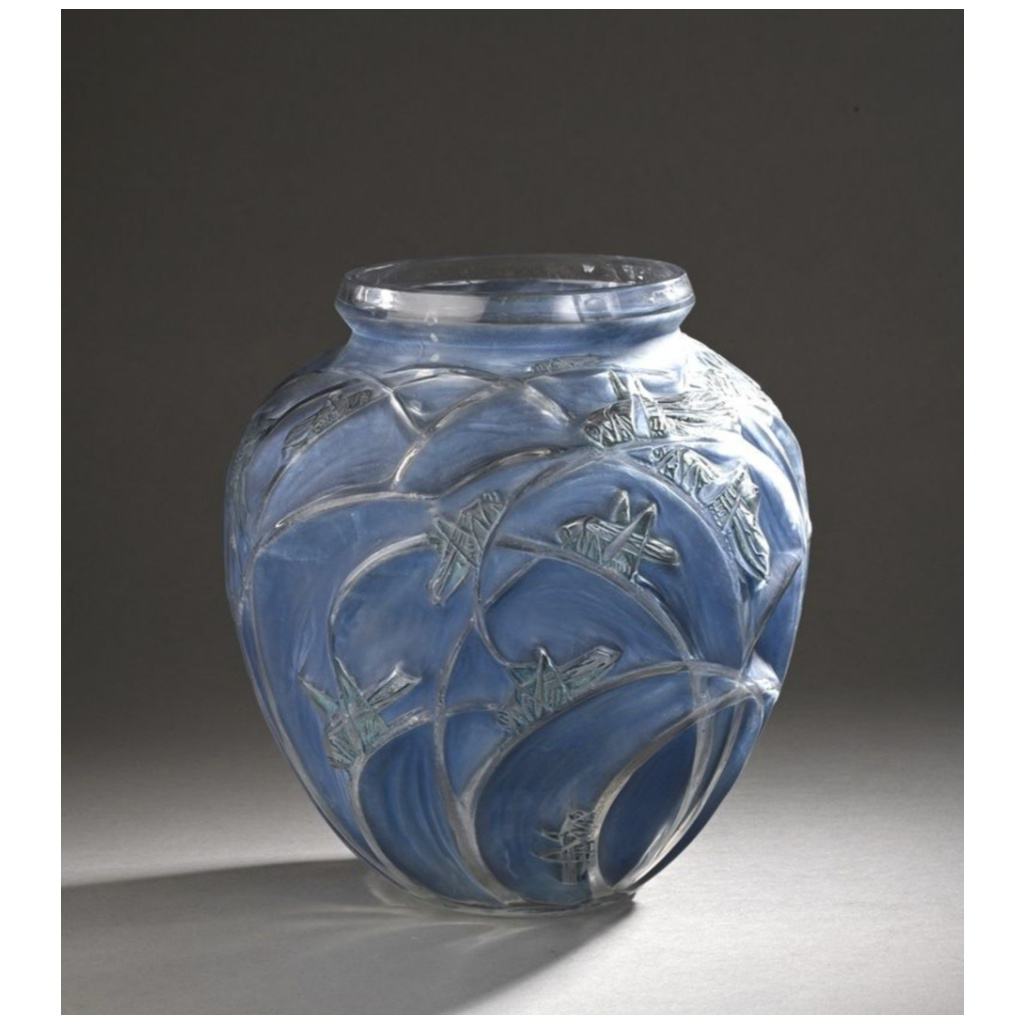 René LALIQUE Vase « Sauterelles »,1912 6