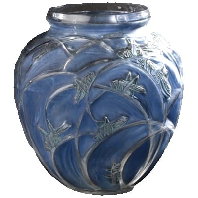 René LALIQUE Vase « Sauterelles »,1912