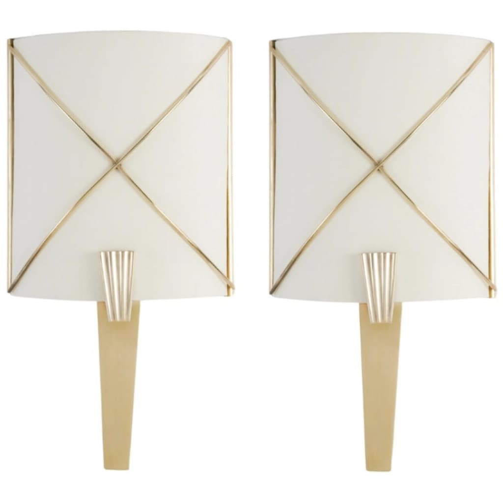 1950 Pair of Sconces from the house of R. Lunel 3