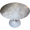 Table Saarinen en marbre Calacatta ronde 91 cm 10